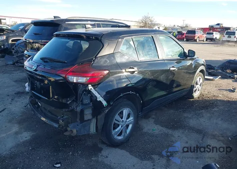 2021 Nissan Kicks S Xtronic Cvt z USA, uszkodzony, nr VIN 3N1CP5BV5ML520575